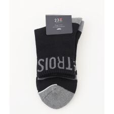 【WOMEN】ロゴラインハーフソックス 15cm