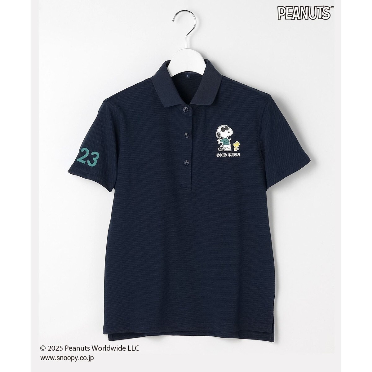 【未着用】23区 GOLF レディース 半袖ポロシャツ サイズ0 タグ付き 23Fondation/WOMEN】ポロシャツ 女性らしさときれいめスタイル