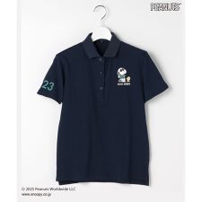 23区GOLF(23KUGOLF)の【WOMEN】『PEANUTS』コラボ　「JOE COOL」半袖ポロシャツ