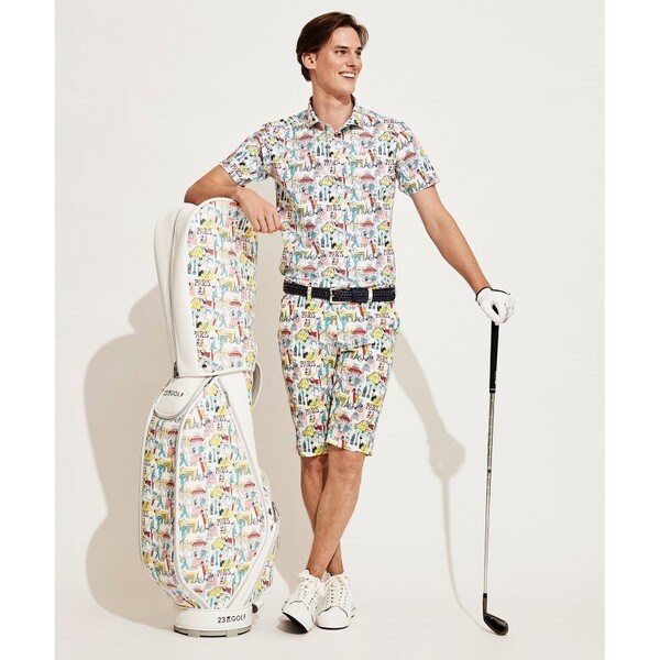 23GOLF 25周年記念モデル キャディバッグ 23区ゴルフ】25周年記念デザイン キャディバッグ