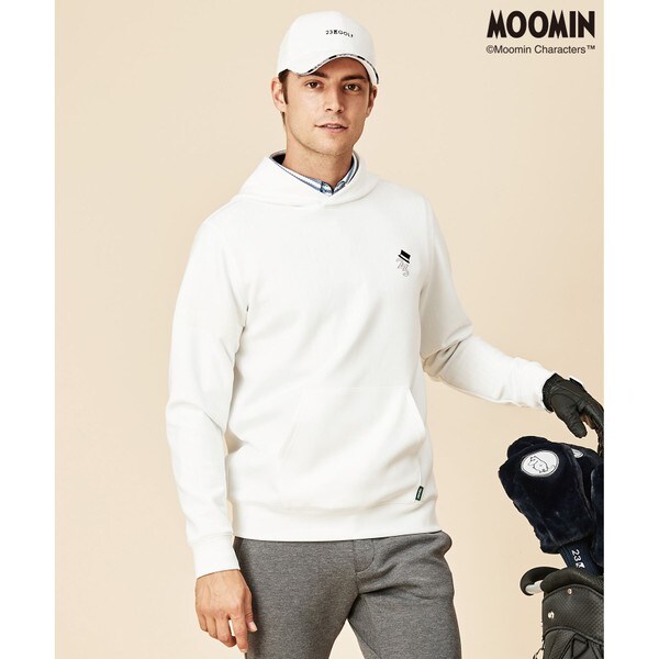 ＭＯＯＭＩＮ】【ＭＥＮ】ムーミンコラボバックプリントパーカー | 23区GOLF(23KUGOLF) | マルイウェブチャネル