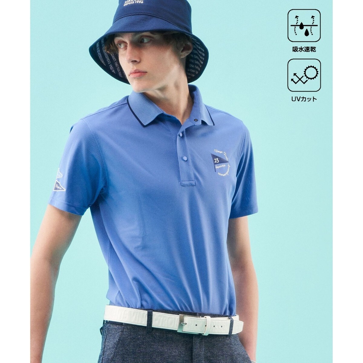 23区 - 23区GOLF(23KUGOLF)  セットポロシャツ trim_ofcrs_item8dc71e120cdc11e