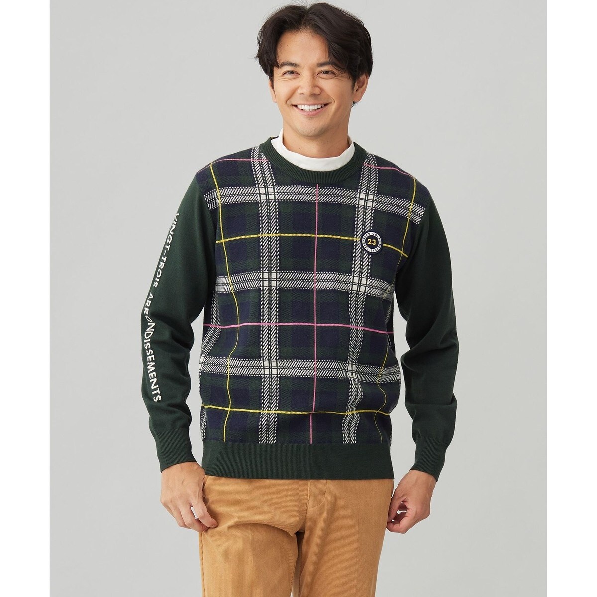 バスケットクルーネックニット | エレメント オブ シンプルライフ