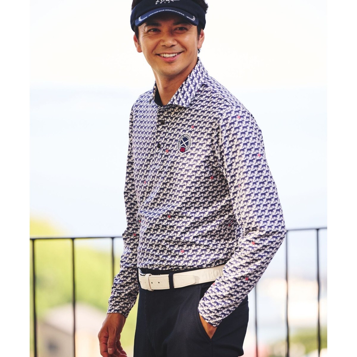 PEANUTS】【MEN】スヌーピーコラボ モックネックシャツ | 23区
