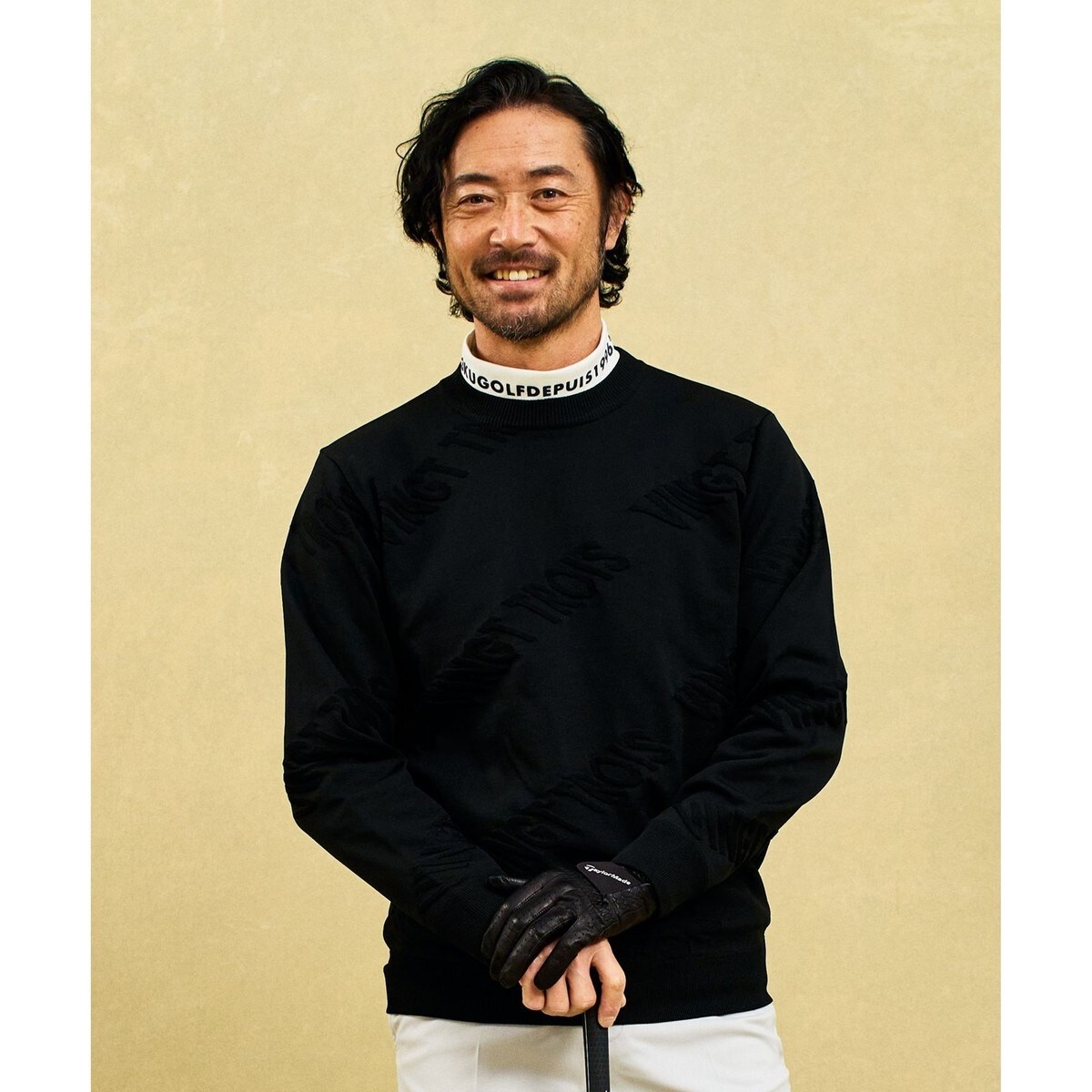 異素材フェアアイルハーフジップニット | エレメント オブ シンプル