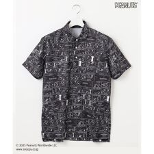 23区GOLF(23KUGOLF)の【MEN】『PEANUTS』コラボ　アメコミ柄ポロシャツ