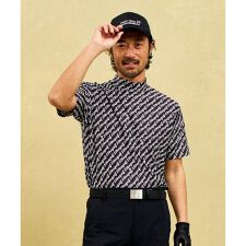 【MEN】レジメロゴモックネック UVケア ストレッチメッシュ 通気性
