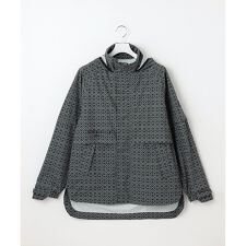 【MEN】モノグラム レインブルゾン 2WAYストレッチ 透湿防水 防風 撥水 ポケッタブル