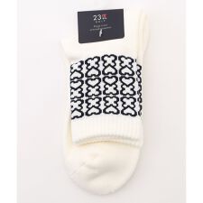 【MEN】モノグラムレギュラーソックス 18cm