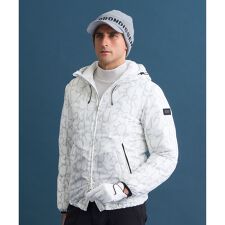 【MEN】ロゴグラフィック中綿ブルゾン