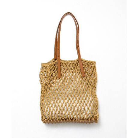 5 14ヒルナンデス 放映 マクラメｍｅｓｈトート アズノゥアズピンキー As Know As Pinky Zt34 ファッション通販 マルイウェブチャネル