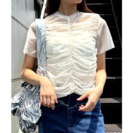 [^:PB8246]͓IȃC[hX^C̃`[uEX؂₩ő@ׂȃfUC̃`[uEXłBy₩ȃ`[fނtF~jȈۂ^ACi[ŗlXȃX^Cy߂܂BVA[Ȏ͂ǂȃCi[ƂQBoɂ҂̃ACełBmodel tall:162cm