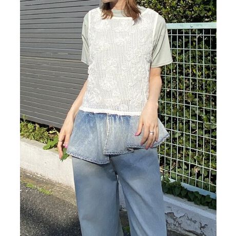 [^:P07122]ԕ~bVŖgh؂₩ȉԕƑ_ȃbVZV[g^NgbvBy₩ȃbVfނtẴX^Cɂ҂ŁAۓIɁBfjXJ[gɍ킹邾ŁACɃghAbvBi̓킩ʂȓ̂o܂ŁAL􂷂邱ƊԈႢȂ̃ACełBItmodel tall:166cmubNmodel tall:158cm