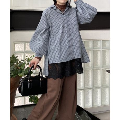 [^:PB1384]fUCŖڂ䂭`FbNVcg`FbNVćA̐[XbgfUC|CgICi[ɍFăIVɒȂĂBɂ͑O㍷tAȂꊴoBO{gC₷悤ɁAeɃXbgĂ܂B́A^bN{MU[ŗ̊̂{[ɂĂ܂BVvɌĐɂlߍ񂾂PłBmodel tall:158cm