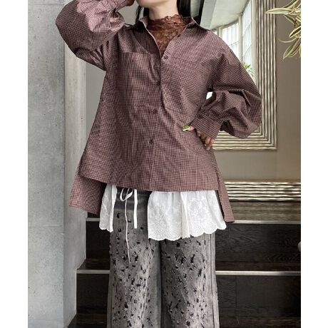 [^:PB1384]fUCŖڂ䂭`FbNVcg`FbNVćA̐[XbgfUC|CgICi[ɍFăIVɒȂĂBɂ͑O㍷tAȂꊴoBO{gC₷悤ɁAeɃXbgĂ܂B́A^bN{MU[ŗ̊̂{[ɂĂ܂BVvɌĐɂlߍ񂾂PłBmodel tall:158cm