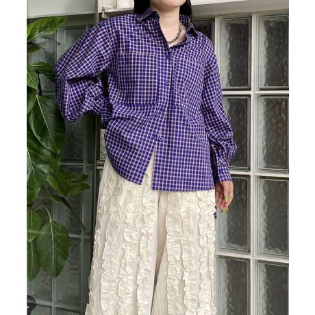 [^:PB1384]fUCŖڂ䂭`FbNVcg`FbNVćA̐[XbgfUC|CgICi[ɍFăIVɒȂĂBɂ͑O㍷tAȂꊴoBO{gC₷悤ɁAeɃXbgĂ܂B́A^bN{MU[ŗ̊̂{[ɂĂ܂BVvɌĐɂlߍ񂾂PłBmodel tall:158cm