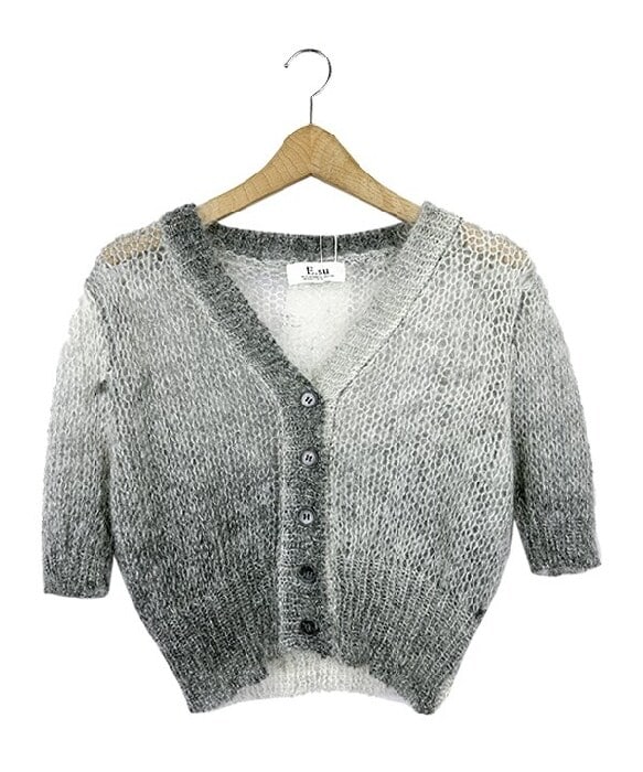 アズノゥアズピンキー（AS KNOW AS PINKY）/モヘアグラデ半袖ＣＤ モヘアグラデ半袖CD | アズノゥアズピンキー(AS KNOW AS PINKY