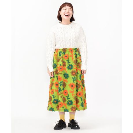大きいサイズ】花咲くスライバーSK | アズノゥアズオオラカ(AS KNOW 