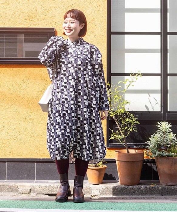 大きいサイズ】マルキカコールシャツOP | アズノゥアズオオラカ(AS