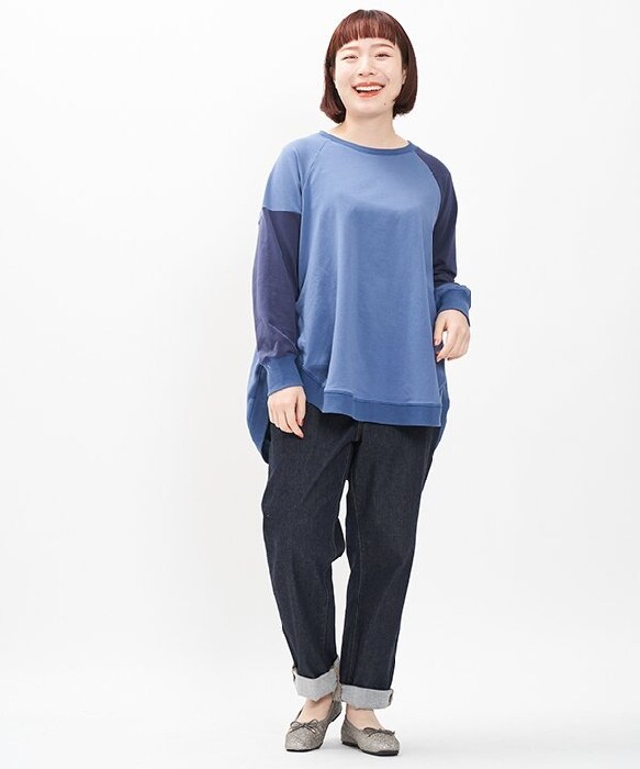 【初売り】 大きいサイズ】マゼコゼキリカエTN アズノゥアズオオラカ(AS | トップス