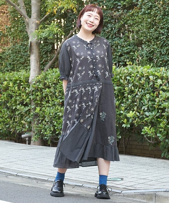 asknowasolaca美品 花柄プリーツワンピース asknowasolaca美品 花柄プリーツワンピース AS KNOW AS olaca