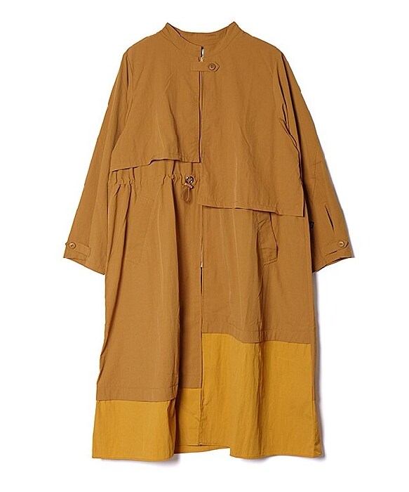 大きいサイズ】配色ナイロンコート | アズノゥアズオオラカ(AS KNOW AS