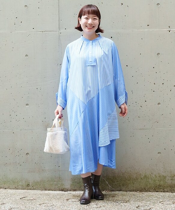 大きいサイズ 5 ひやひやパッチワンピース アズノウアズオオラカ 大きいサイズ 5 ひやひやパッチワンピース アズノウアズオオラカ