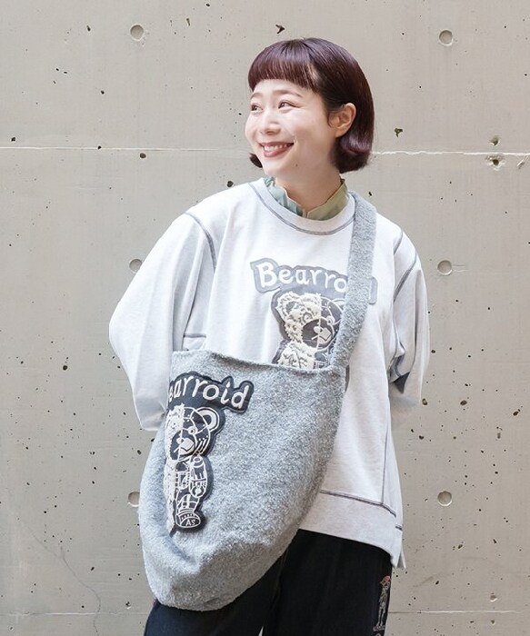 未使用品 AS KNOW AS olaca ベアロイド スウェット トレーナー 大きいサイズ】ベアロイド☆トレーナー | アズノゥアズオオラカ