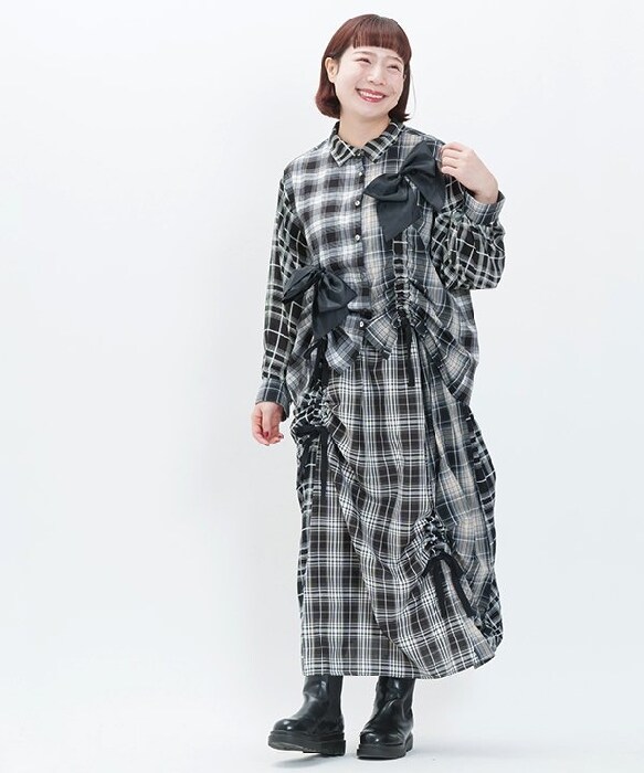 【希望価格】アズノウアズオオラカ 15号大きい タータンチェック ラップスカート 楽天市場】as know as メモリアルクジラSK レディース 大きい