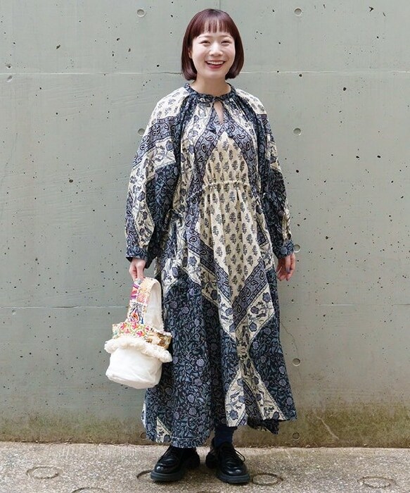【大きいサイズ】アズノゥアズ　オオラカ カラーコート マスタード　サイズ5 大きいサイズ】アズノゥアズ オオラカ カラーコート マスタード