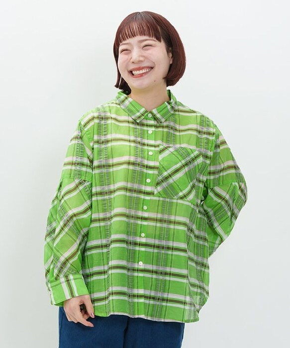 大きいサイズ】モリっとラクノー刺繍SH | アズノゥアズ