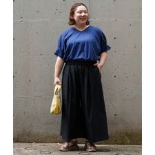 アズノゥアズオオラカ(AS KNOW AS olaca)の【大きいサイズ】ストレスレスギャザＰＴ
