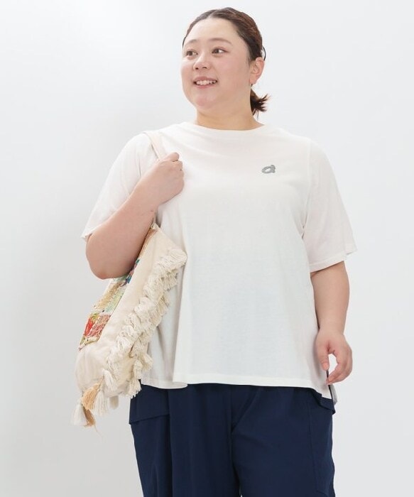 新品 アズノゥアズ オオラカ ダブルレースPO カットソー プルオーバー 3 アズ ノゥ アズ オオラカ(AS KNOW AS olaca) レディース Tシャツ