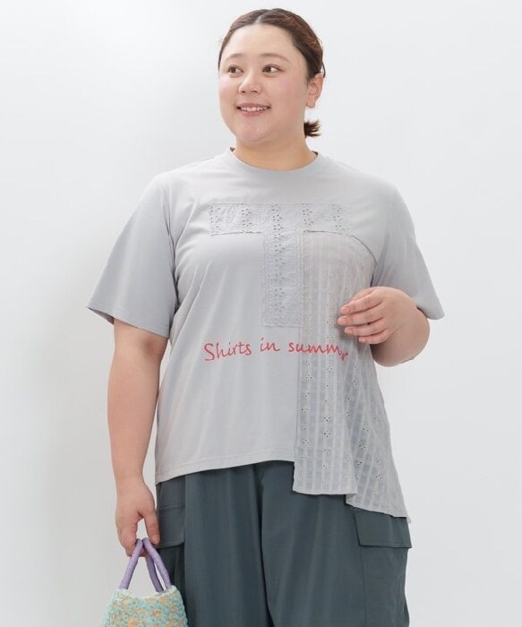ゆゆちゃん　アズノウアズオオラカTシャツ2枚 アズ ノゥ アズ オオラカ(AS KNOW AS olaca) レディース Tシャツ
