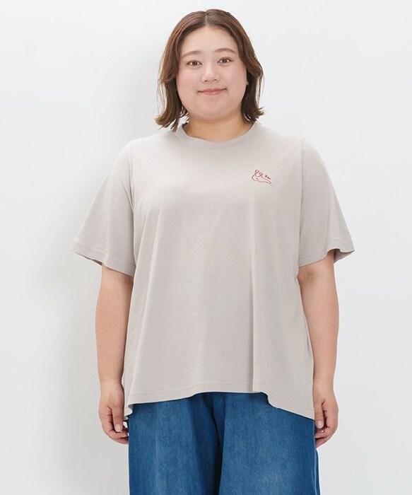 可愛い‼️ パーカー&Tシャツセット　アズノウアズオオラカ 大きいサイズ】呼吸冷感眠るスラちゃんT | アズノゥアズ