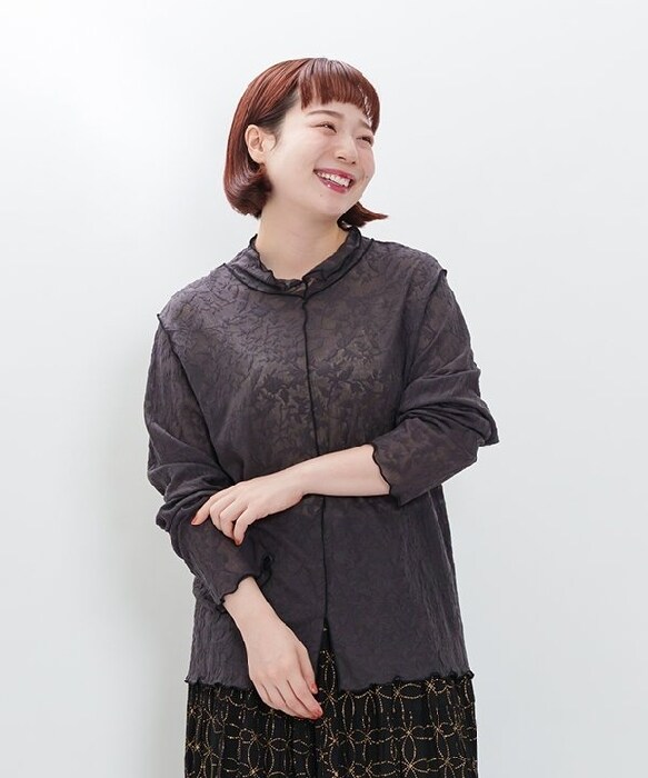 アズノウアズ オオラカ パールライン ジップアップ アズノウアズ オオラカ パールライン ジップアップ - メルカリ