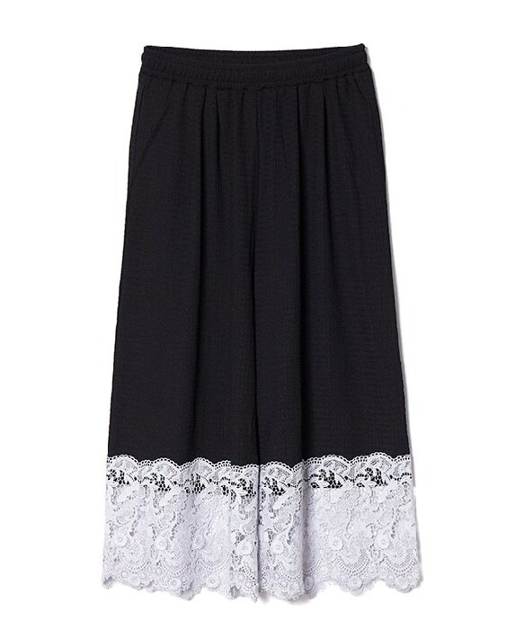 アズノゥアズオオラカ（AS KNOW AS olaca）/【大きいサイズ】のびのび３ＤレースＰＴ 大きいサイズ】のびのび3DレースPT | アズノゥアズオオラカ(AS