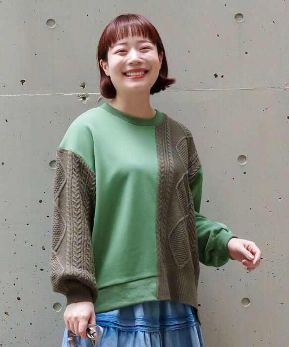 【ちーもん】新品AS KNOW AS Olaca カラフルニット ちーもん】新品AS KNOW AS Olaca カラフルニット ちーもん】新品