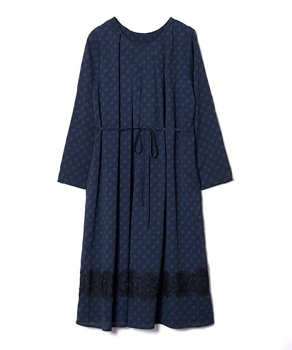 大きいサイズ】力強く咲く花々の刺繍OP | アズノゥアズオオラカ(AS