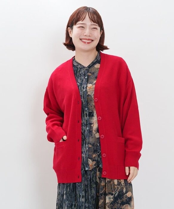 新品タグ＊19号 アズノゥアズオオラカ【大きいサイズ】複雑な完成カーディガン アズ ノゥ アズ オオラカ(AS KNOW AS olaca) レディース カーディガン