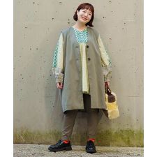 アズノゥアズオオラカ(AS KNOW AS olaca)の【大きいサイズ】全方位型ジレー