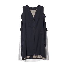 アズノゥアズオオラカ(AS KNOW AS olaca)の【大きいサイズ】全方位型ジレー