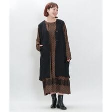 アズノゥアズオオラカ(AS KNOW AS olaca)の【大きいサイズ】全方位型ジレー