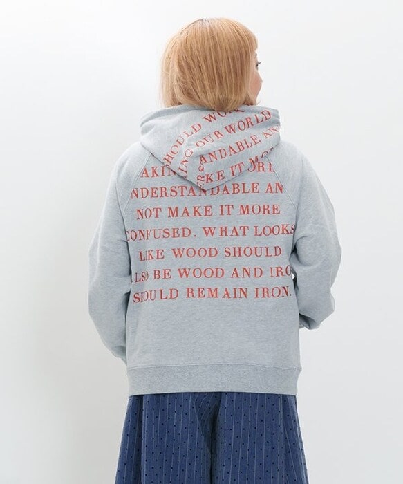 アズノゥアズオオラカ（AS KNOW AS olaca）/【大きいサイズ】本質的な意識フーディー 大きいサイズ】本質的な意識フーディー | アズノゥアズオオラカ(AS