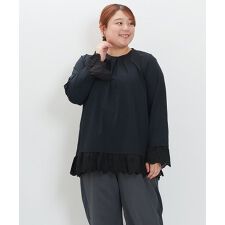 アズノゥアズオオラカ(AS KNOW AS olaca)の【大きいサイズ】出るところが可愛いロンＴ