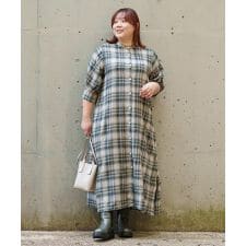 アズノゥアズオオラカ(AS KNOW AS olaca)の【大きいサイズ】オンブレチックＣＨＫＯＰ