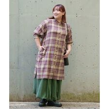 大きいサイズ】オンブレチック100OP | アズノゥアズオオラカ(AS 