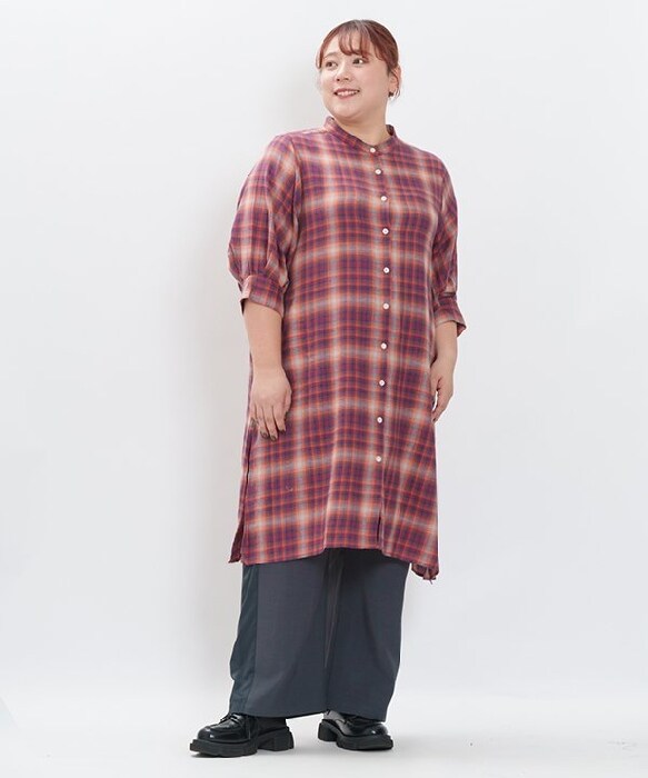 大きいサイズ】レースドッキンギャザOP | アズノゥアズオオラカ(AS