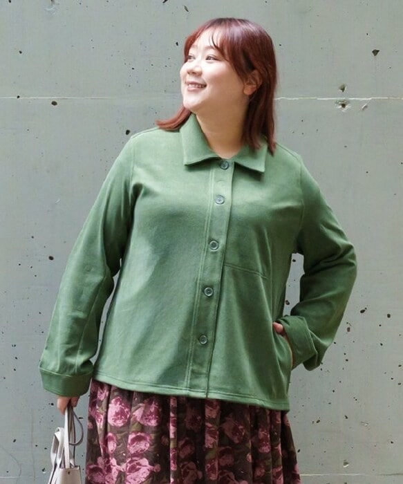 アズノゥアズオオラカ（AS KNOW AS olaca）/【大きいサイズ】エアリーウォームＳＨＪＫ 大きいサイズ】エアリーウォームSHJK | アズノゥアズオオラカ(AS