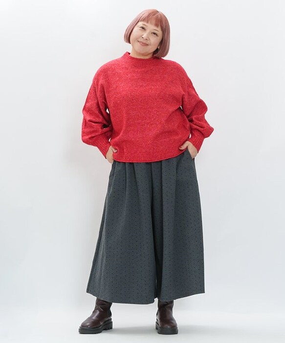 大きいサイズ】ビヨンビヨンタックデニム | アズノゥアズオオラカ(AS